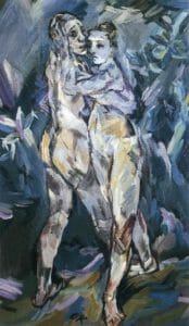 Deux nus amoureux d’Oskar Kokoschka