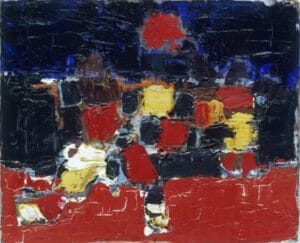 Les footballeurs par Nicolas de Staël
