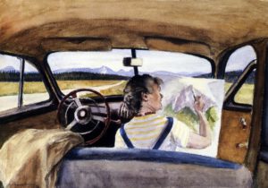 Jo in Wyoming by Edward Hopper