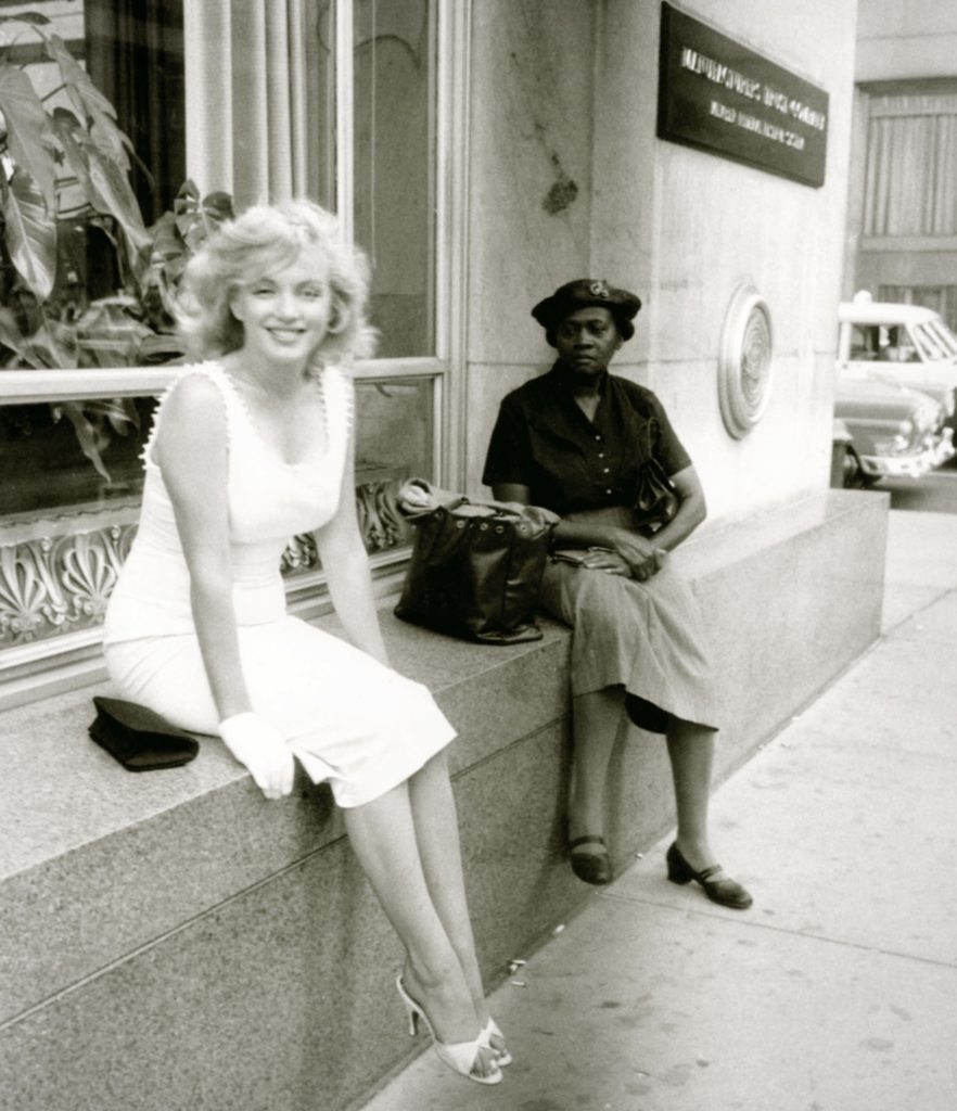 Marilyn Monroe à New-York photographiée par  Sam Shaw