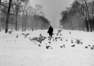 Paris, les Tuileries par Robert Doisneau