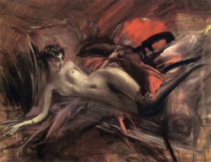 Nu allongé de Giovanni Boldini