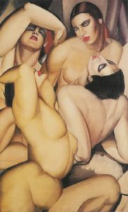 Groupe de quatre nus de Tamara de Lempicka