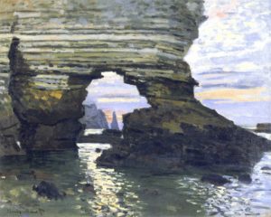 Etretat par Claude Monet