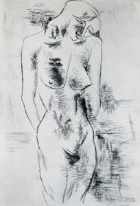 Étude de nu de Georges Braque