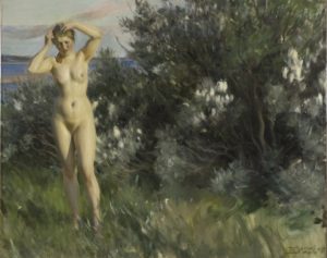 Au bord du lac Siljan par Anders Zorn