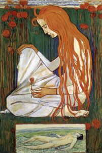 Le rêve, par Ferdinand Hodler
