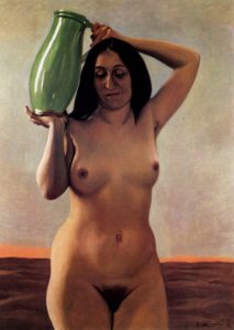 Femme à la cruche par Félix Vallotton