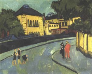 Dresden Friedrichstadt d’Ernst Ludwig Kirchner