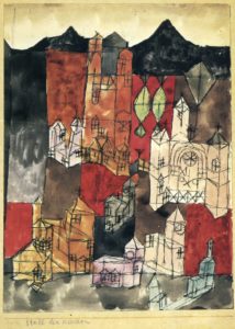 Ville d’église de Paul Klee