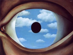 Le faux miroir de René Magritte