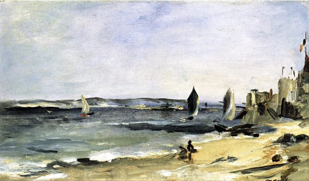 Paysage maritime à Arcachon d’Edouard Manet