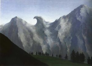 Le domaine d'Arnheim de René Magritte