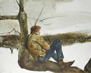Afternoon flight by Andrew Wyeth