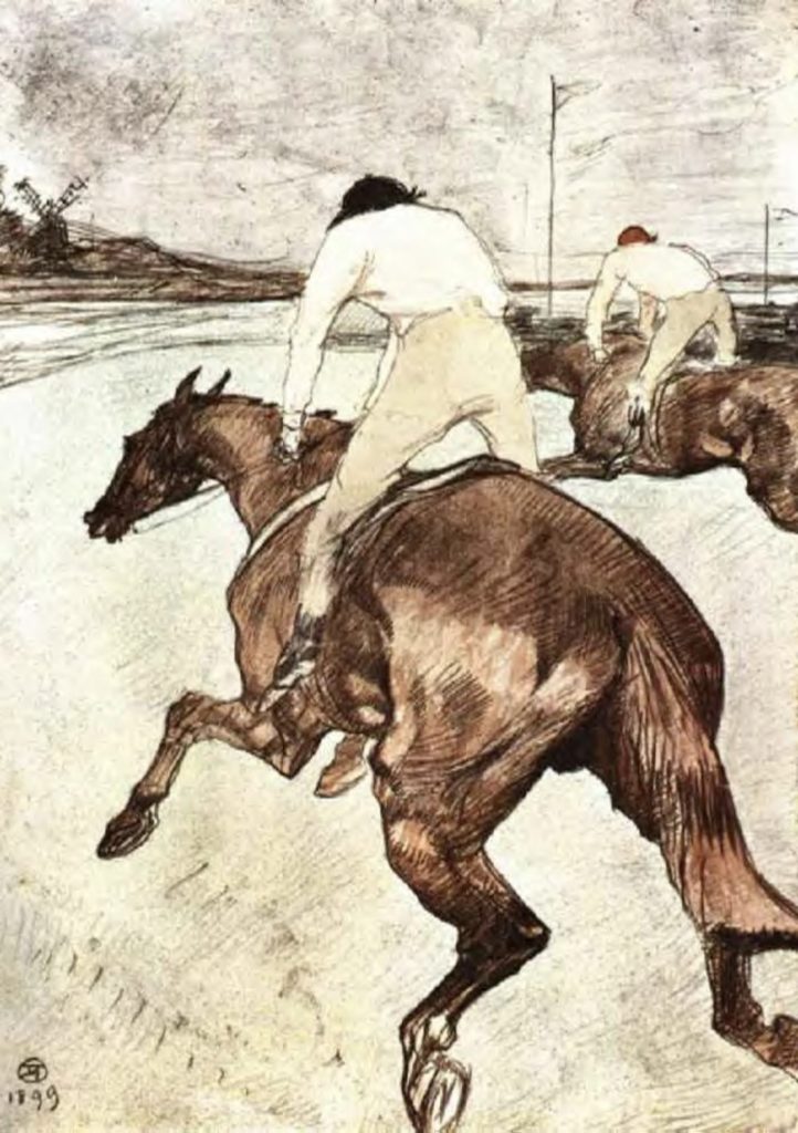 Jockeys de Toulouse-Lautrec