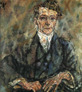 Portrait d’Egon Wellesz par Oskar Kokoschka