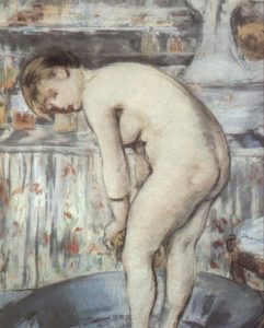 Femme dans sa baignoire d’Edouard Manet