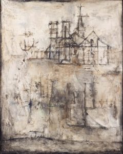 La cathédrale par Zao Wou-Ki