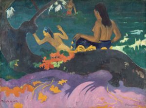 Fatata Te Miti (by The Sea) de Paul Gauguin