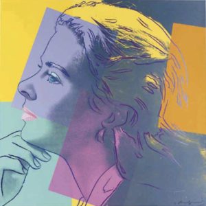 Ingrid Bergman par Andy Warhol