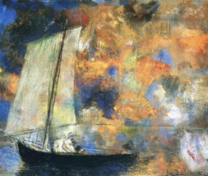 Nuage de fleurs d’Odilon Redon