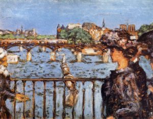 Le pont des Arts par Pierre Bonnard