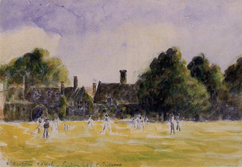 Hampton Court Vert de Camille Pissarro