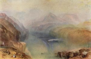 Lac des Quatre-Cantons de William Turner