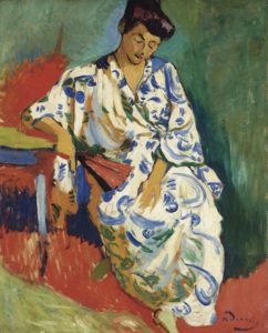Madame Matisse en kimono par André Derain