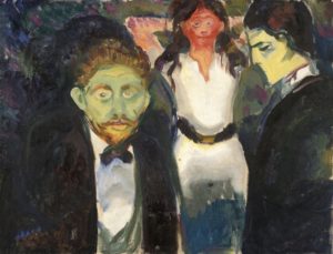 Jalousie par Edvard Munch