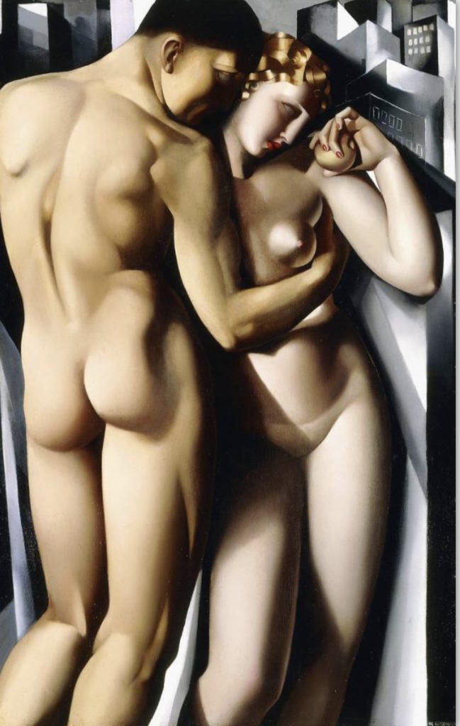 Adam et Ève par Tamara de Lempicka