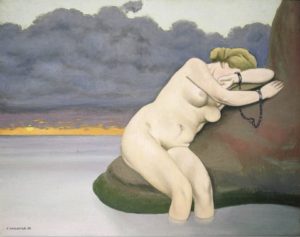 Andromède enchaînée par Félix Vallotton