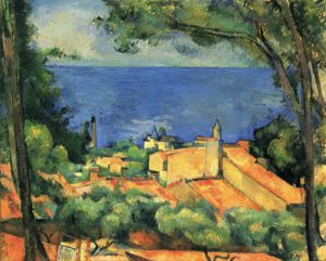 L’Estaque et les toits rouges de Paul Cézanne