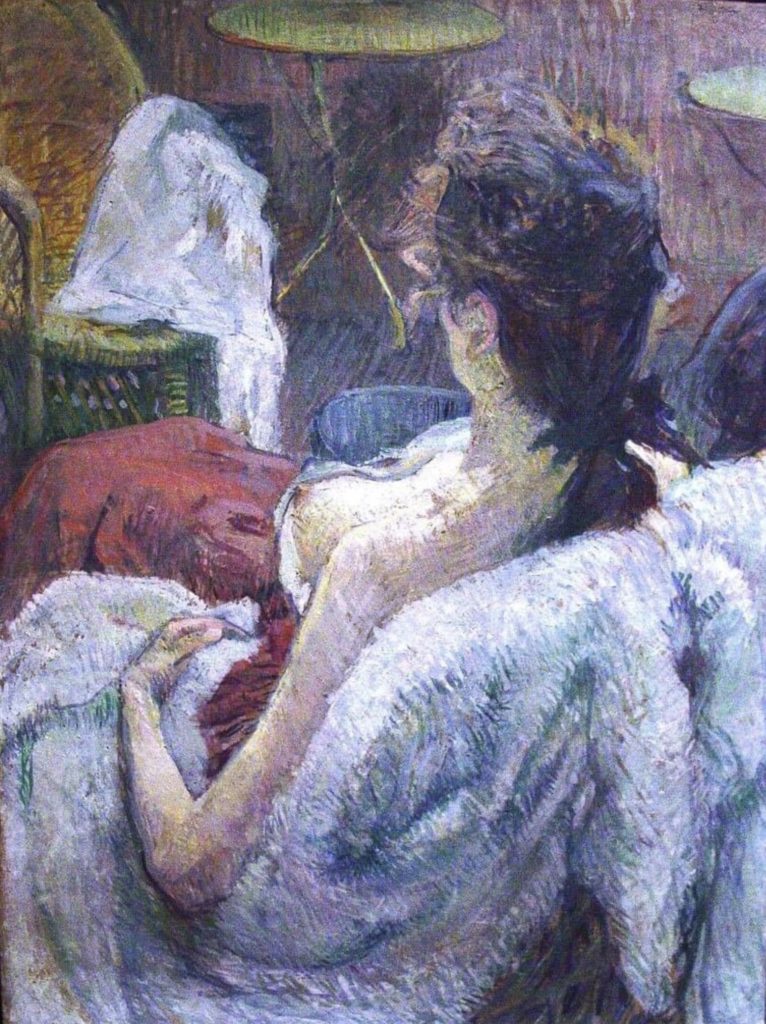 Le modèle au repos d’Henri de Toulouse-Lautrec