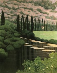 Paysage à Marcillac par Félix Vallotton