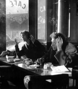 Annette et Alberto Giacomettipar Robert Doisneau