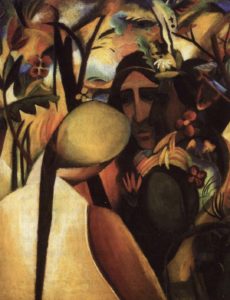 Indienne par August Macke