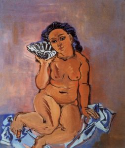 Nu au coquillage de Raoul Dufy