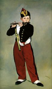 Jeune flûtiste par Édouard Manet