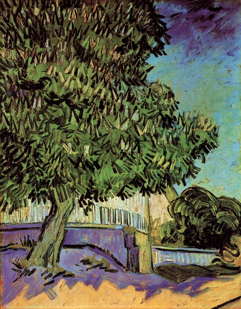 Châtaignier en fleur de Vincent Van Gogh