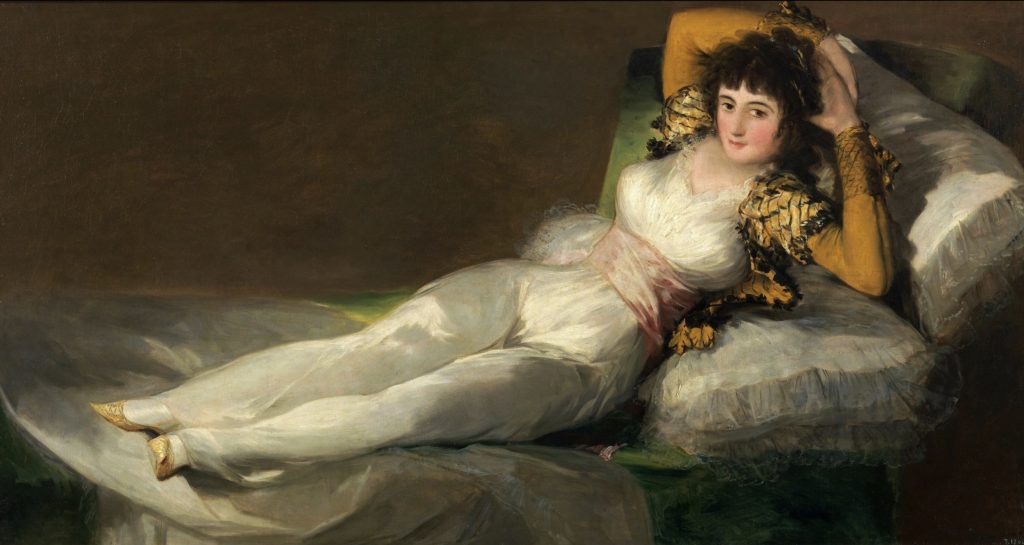 Maja vêtue de Francisco de Goya