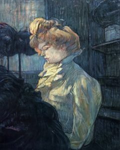 La modiste d’Henri Toulouse-Lautrec