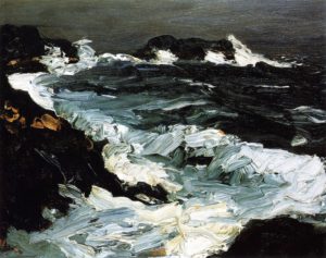 Mer agitée près de Lobster par Robert Henri
