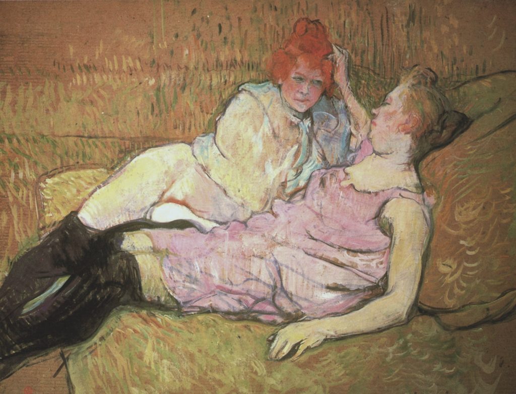 Le sofa d’Henri de Toulouse-Lautrec