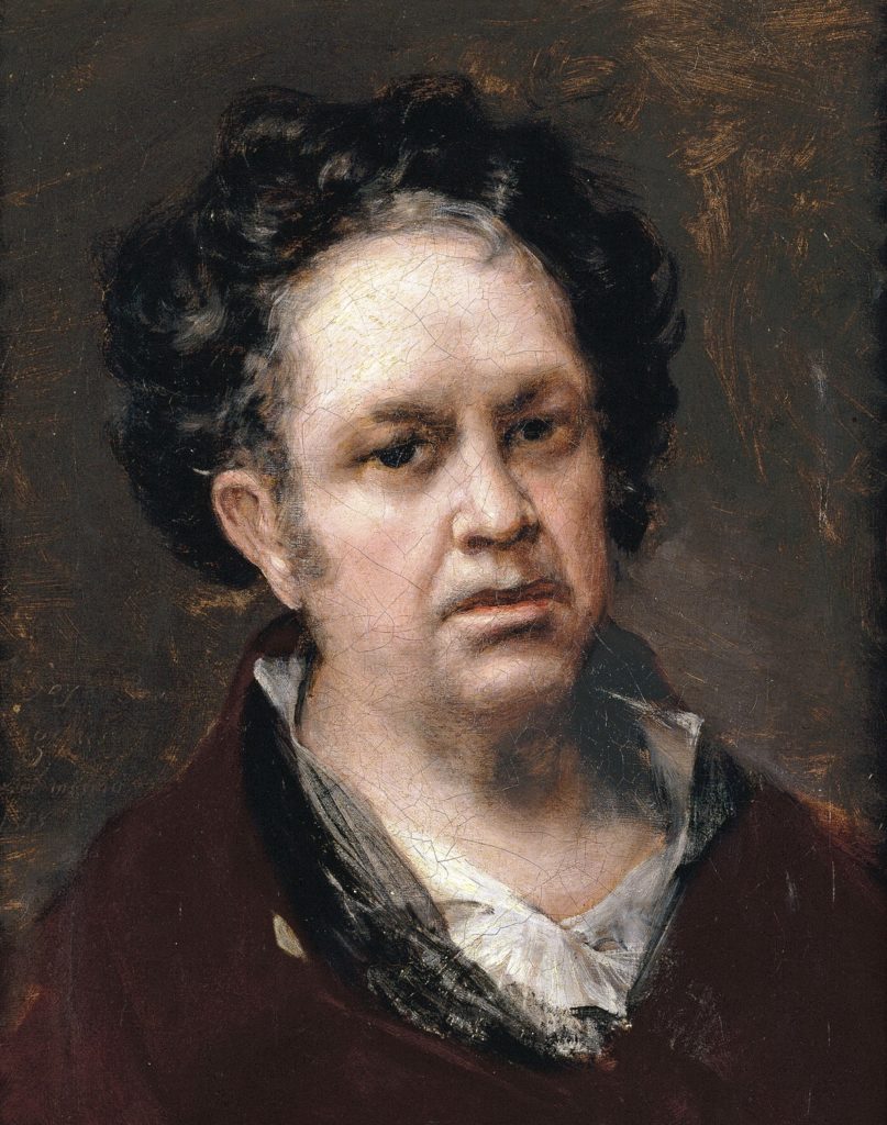 Autoportrait de Francisco de Goya