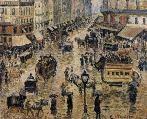 Place du Havre, Paris de Camille Pissarro