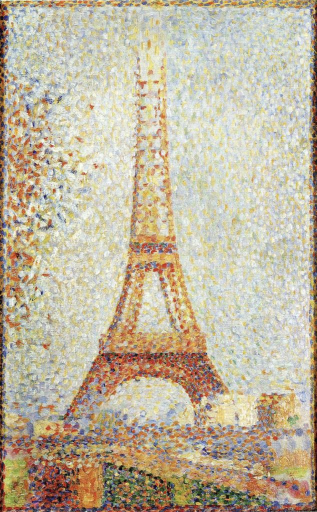 La Tour Eiffel par Georges Seurat