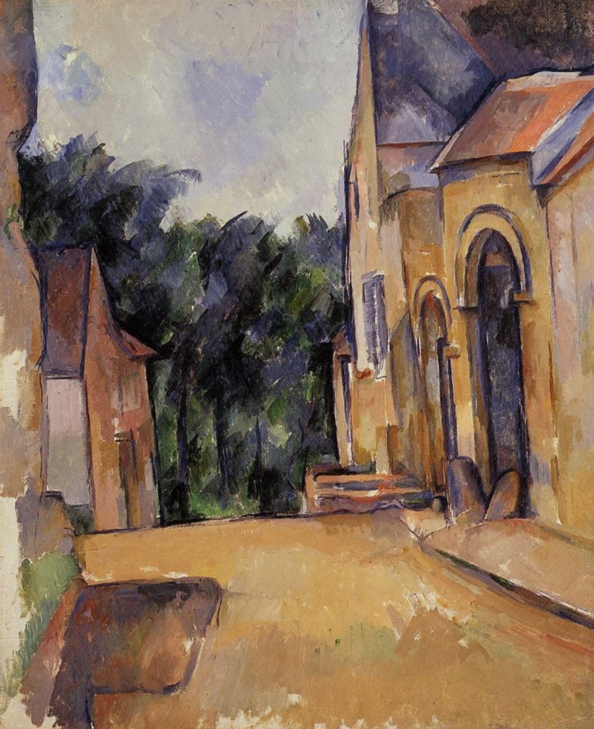 Ferme à Montgeroult de Paul Cézanne 