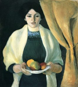 Portrait de la femme de l’artiste, August Macke