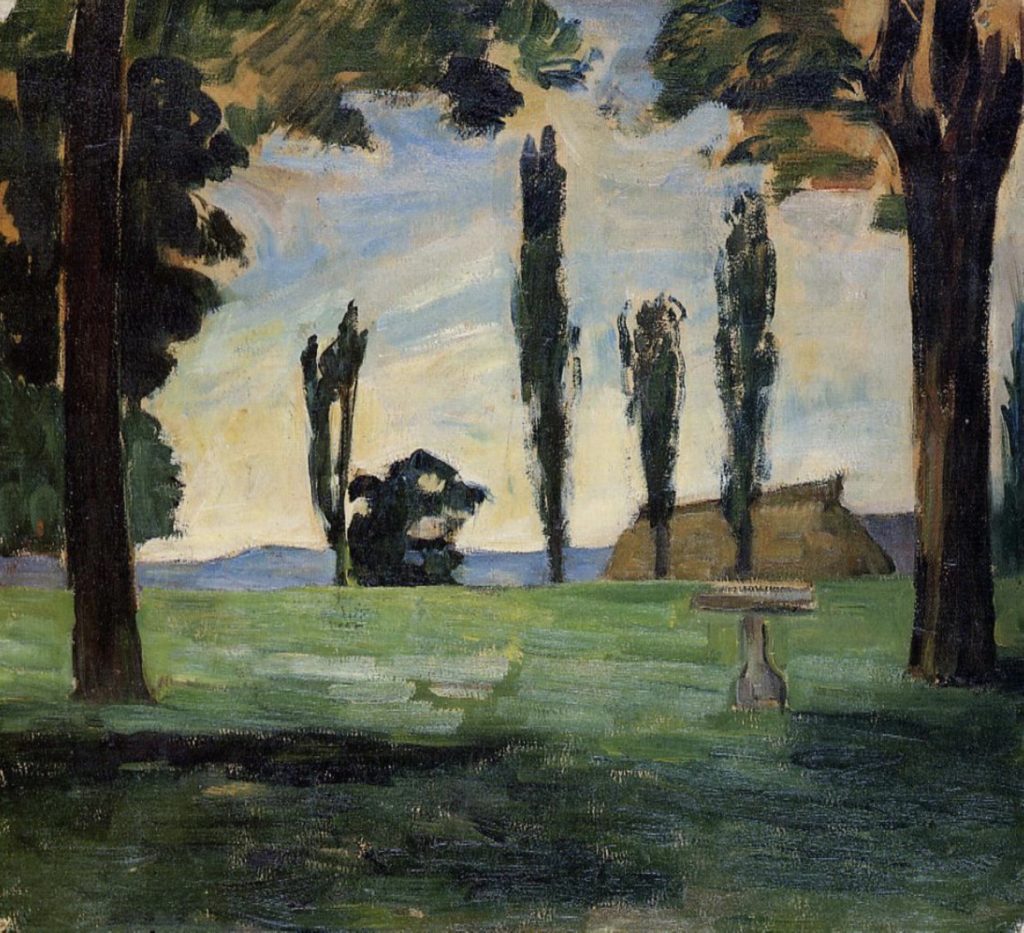 Paysage de Paul Cézanne